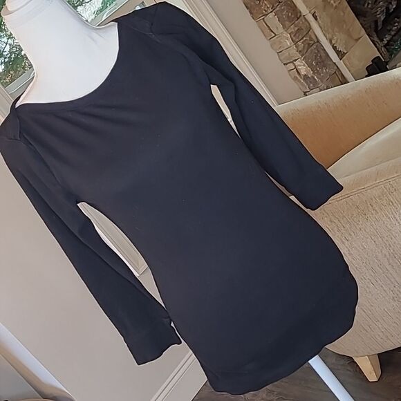 Old Navy S/P/P tall  black longsleeved T shirt - Picture 1 of 8